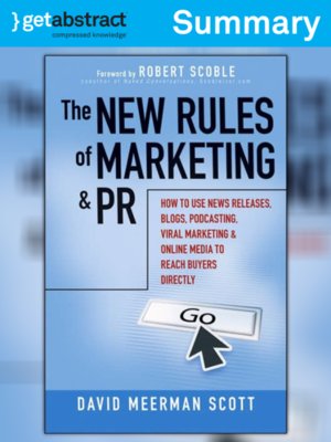 cover image of The New Rules of Marketing & PR (Summary)
